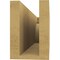 Ekena Millwork 4in. W x 6in. H x 20in. L Yorktown Woodgrain TimberThane Rafter Tail, Primed Tan RFTUR04X06X20YORRCPR - alternate 4
